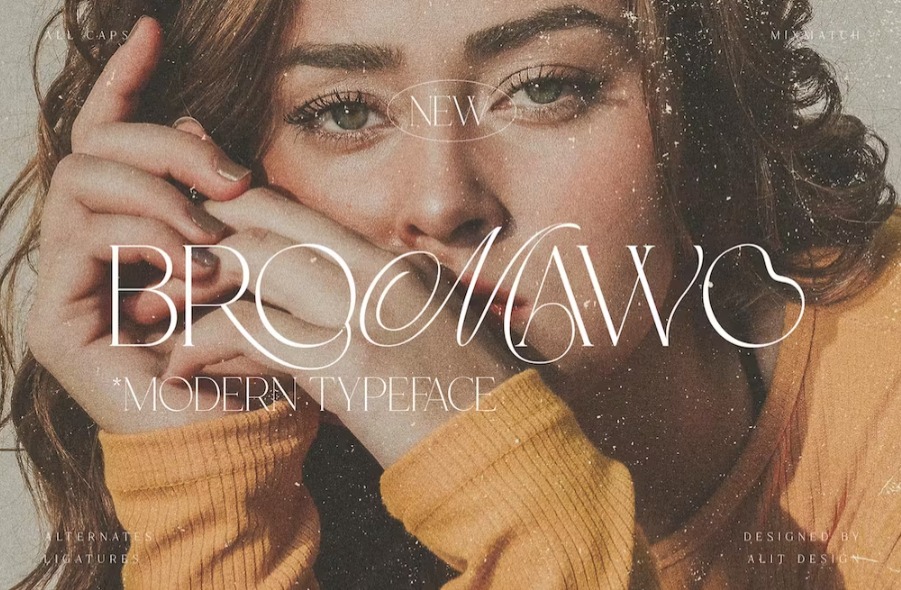 Free Bromawo elegant typeface Font Download