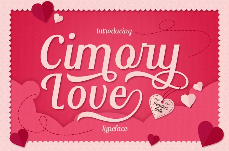 Free Cimory Love Typeface Font Download