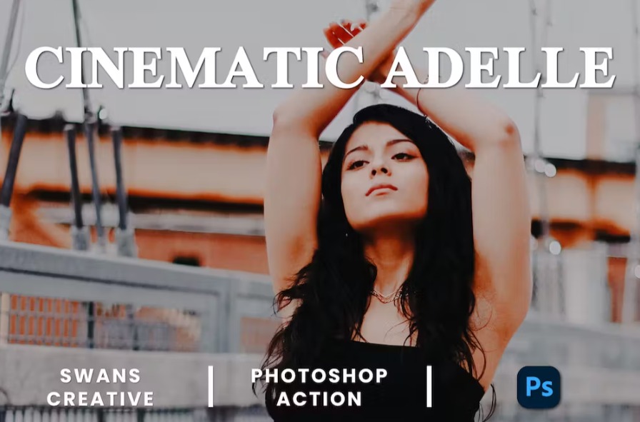 Free Cinematic Adelle Photoshop Action Download