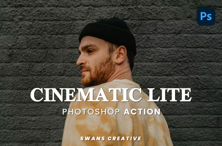 Free Cinematic Lite Photoshop Action Download