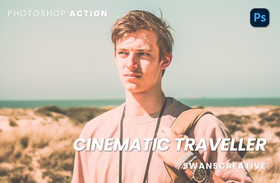 Free Cinematic Traveller Photoshop Action Download