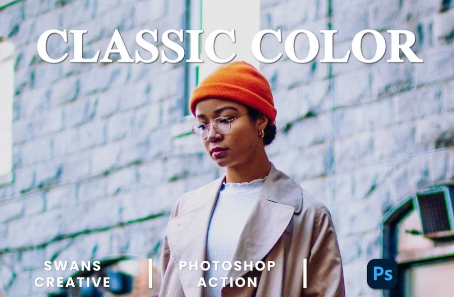 Free Classic Color Photoshop Action Download