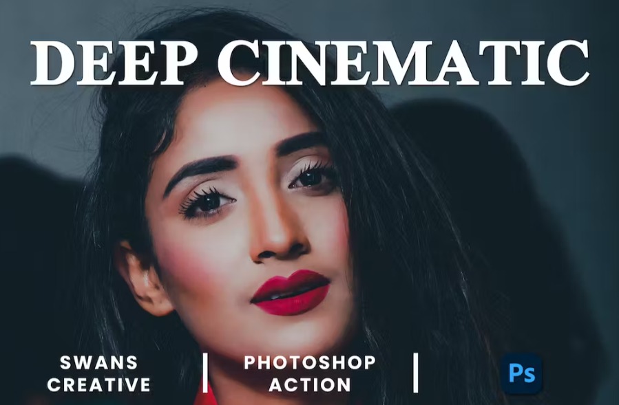 Free Deep Cinematic Photoshop Action Download