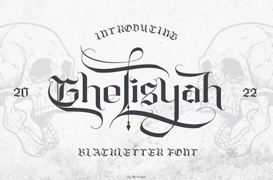 Free Ghelisyah Typeface Font Download