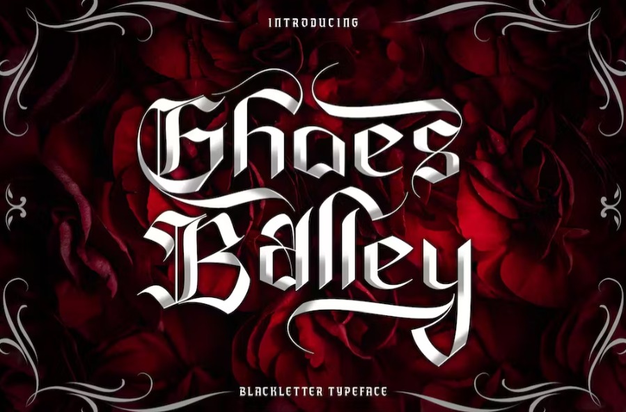 Free Ghoes Balley Typeface Font Download