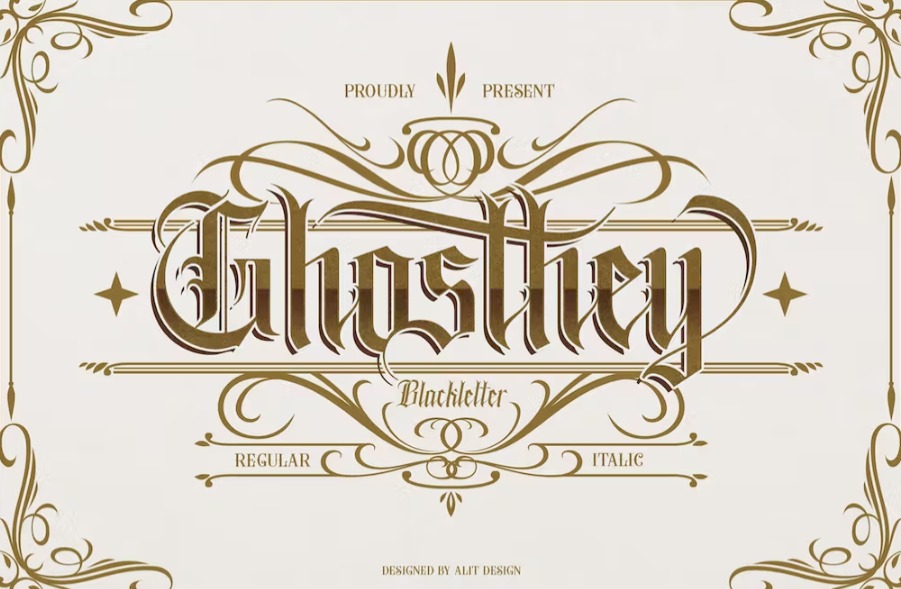 Free Ghosthey Typeface Font Download