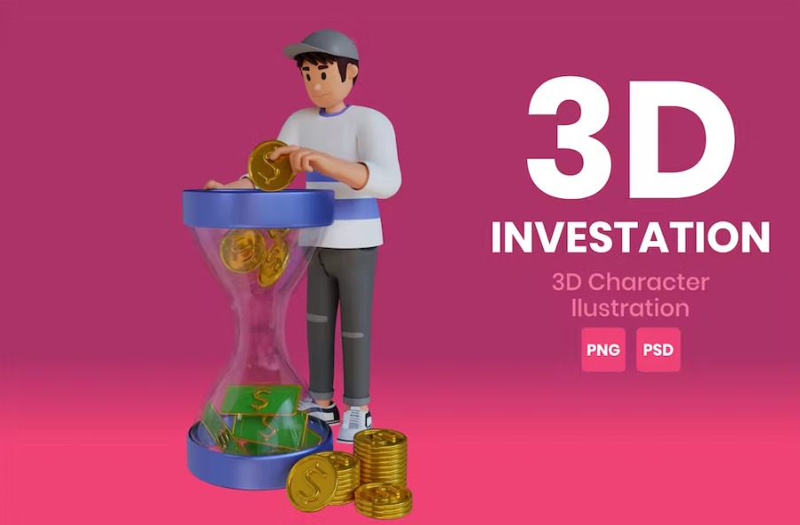 Investation 3D Character Illustration Vol.02