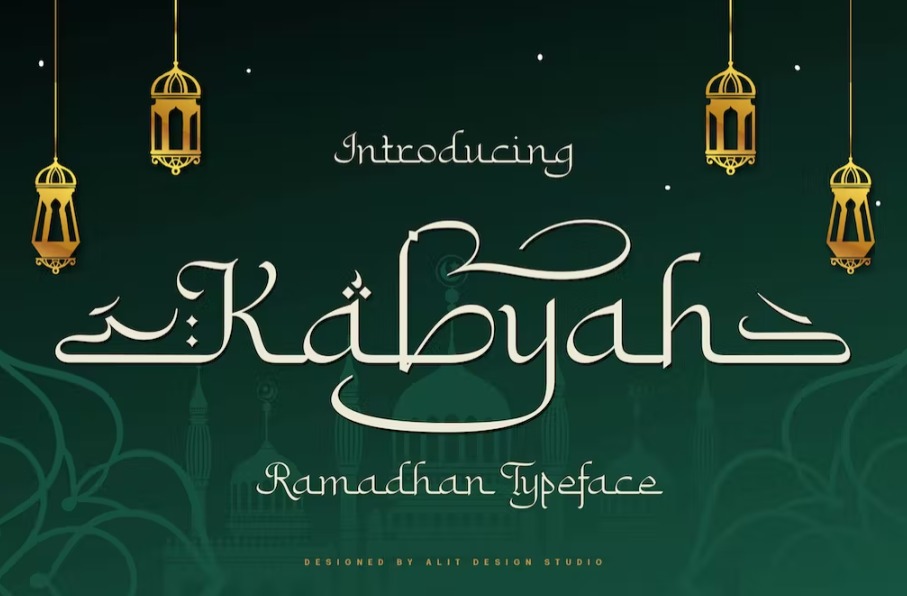 Free Kabyah Ramadhan Typeface Font Download