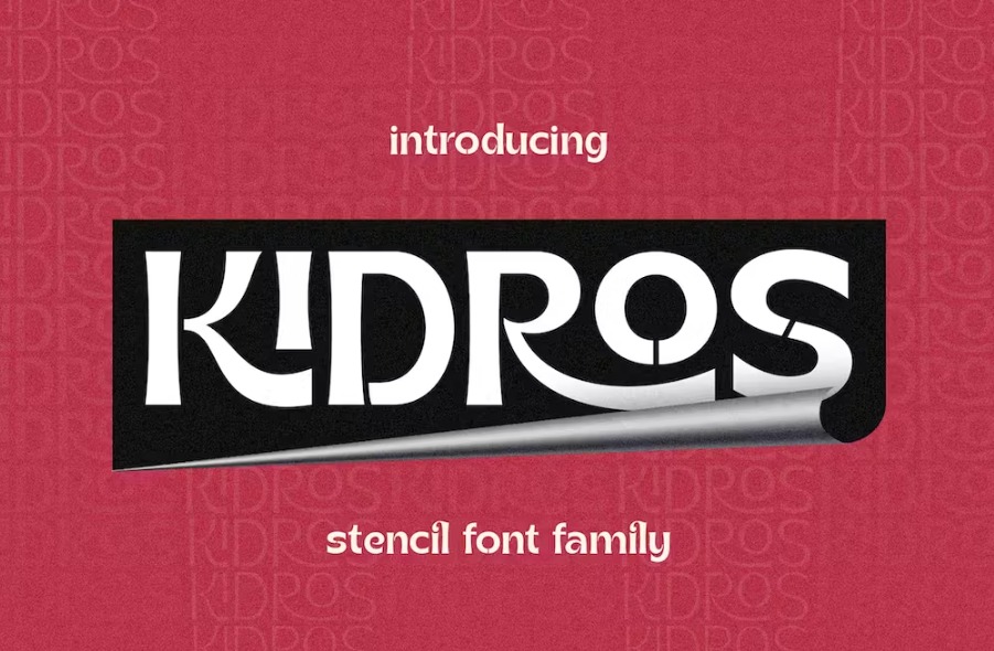 Free Kidros Typeface Font Download