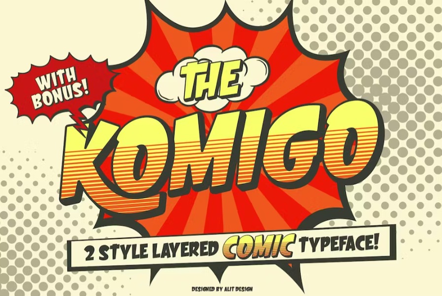 Free Komigo Comic Font Download