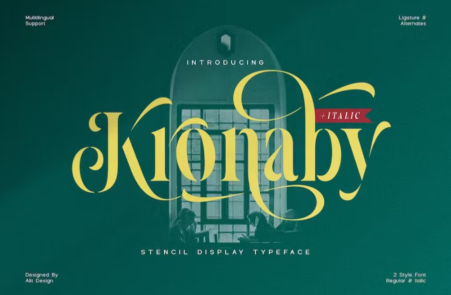 Free Kronaby Typeface Font Download