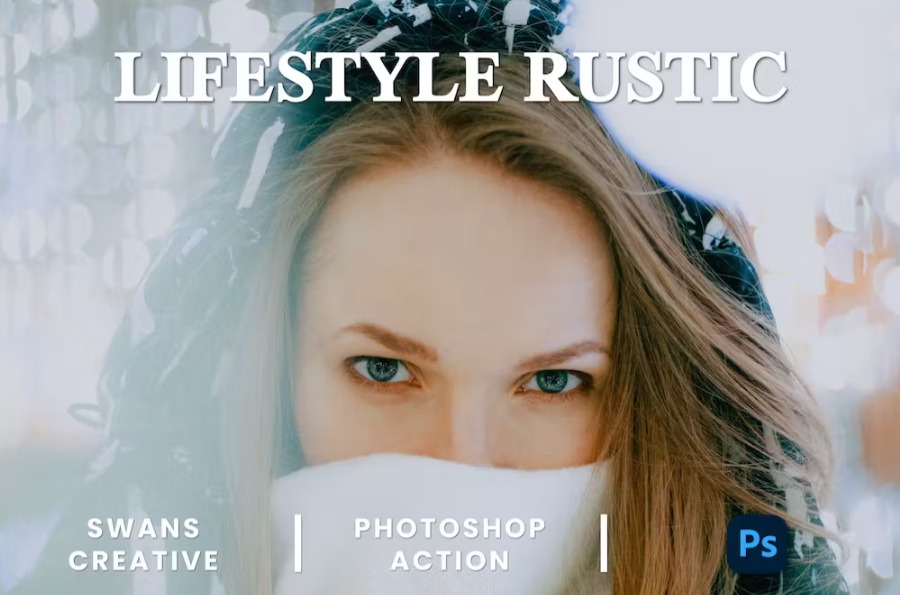 Free Lifestyle Rustic Photoshop Action Download