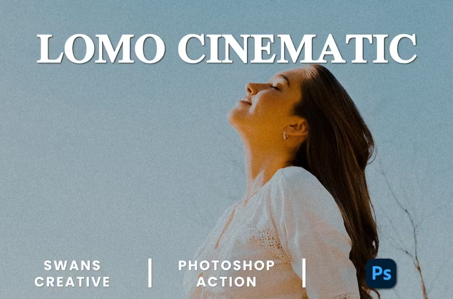 Free Lomo Cinematic Photoshop Action Download