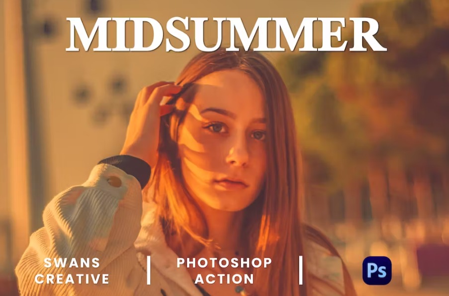 Free Midsummer Photoshop Action Download