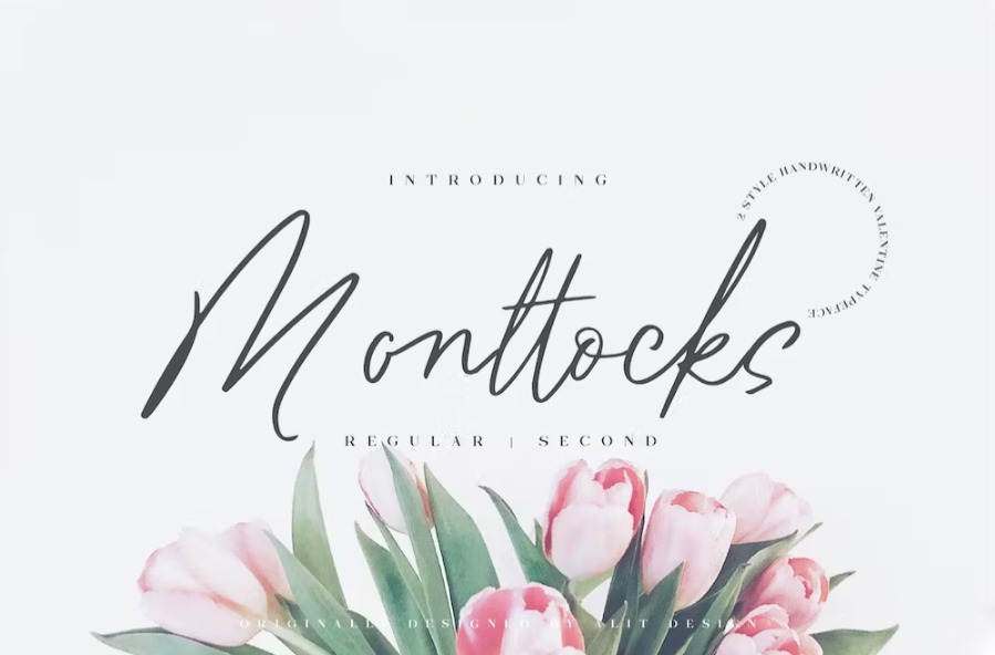 Free Monttocks Script Font Download