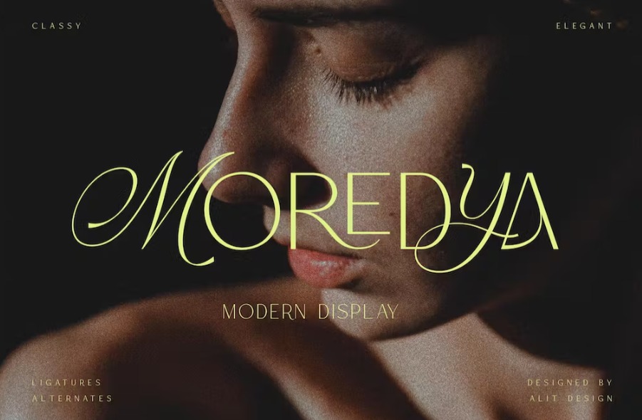 Free Moredya Typeface Font Download