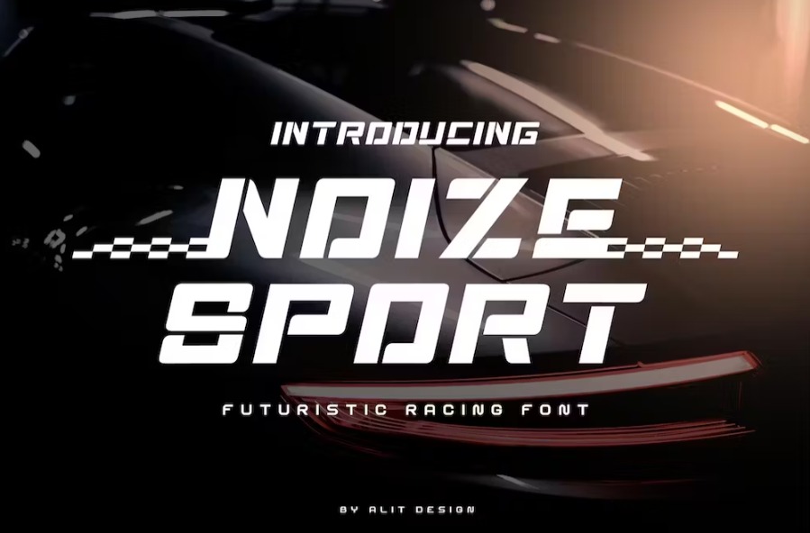 Free Noize Sport Typeface Font Download