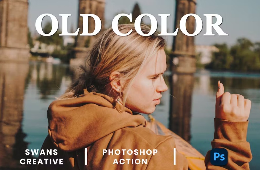 Free Old Color Photoshop Action Download