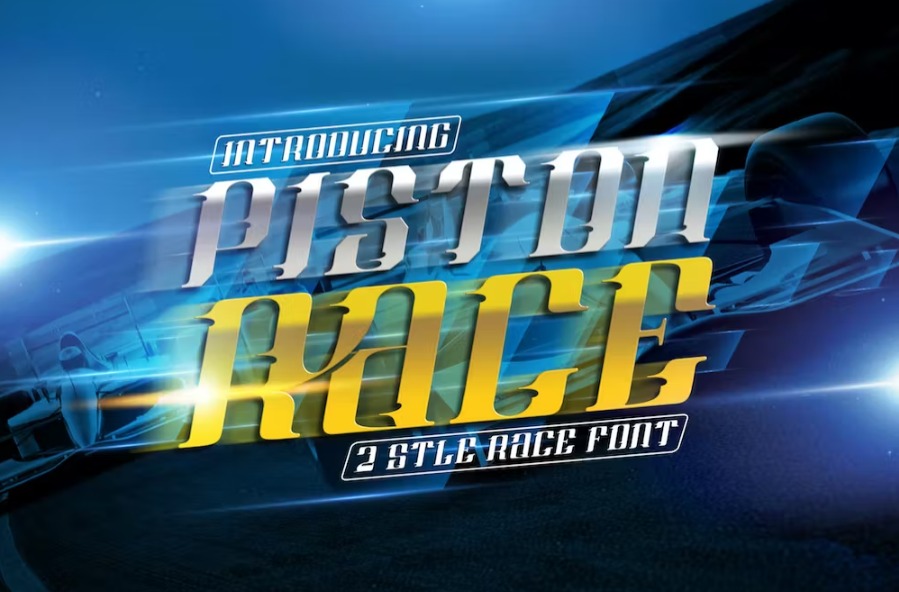 Free Piston Race Font Download