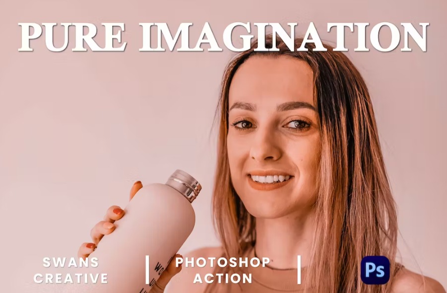 Free Pure Imagination Photoshop Action Download