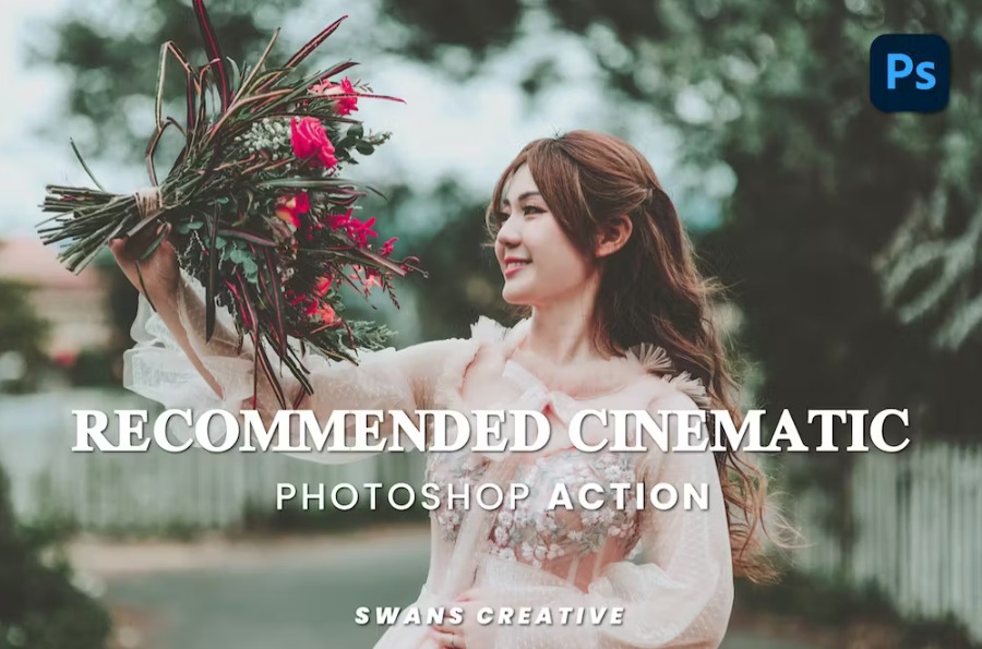 Free Recommended Cinematic Photoshop Action Download