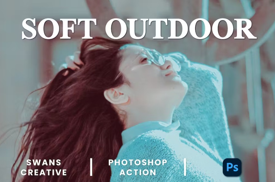 Free Soft Outdoor Photoshop Action Download