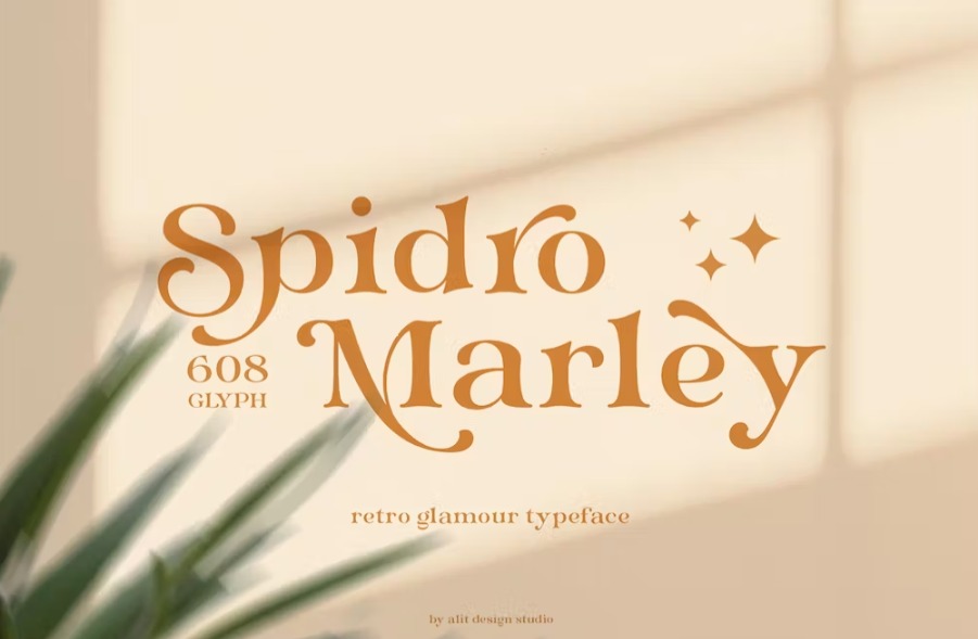 Free Spidro Marley Typeface Font Download