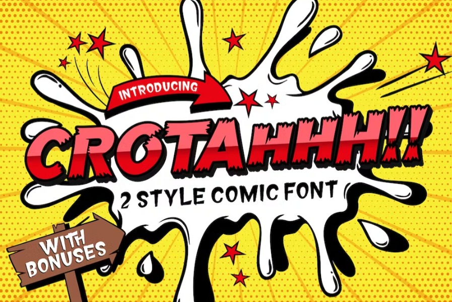 Free The Crotah Comic Style Font Download