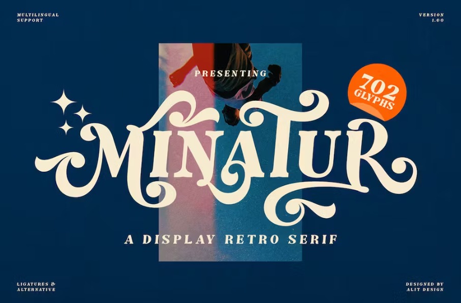 Free The Minatur Typeface Font Download