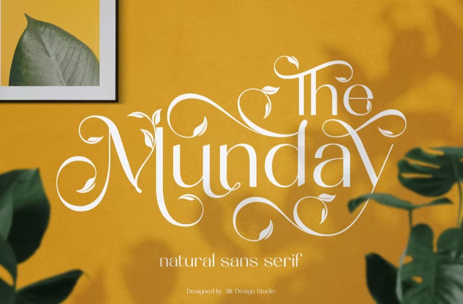 Free The Munday Typeface Font Download