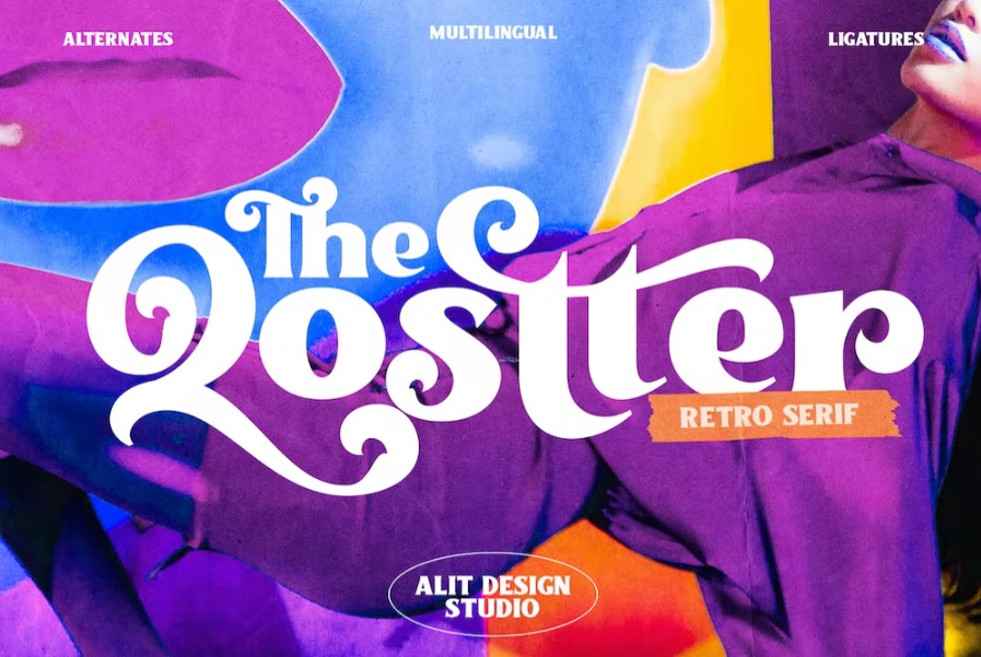 Free The Qostter Retro Serif font Download