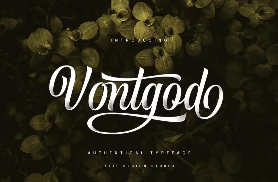 Free Vontgod Typeface font Download